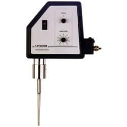 The UP200S is a stand operation only version of the UP200H. Thus, its power and accessories correspond to those of the UP200H. It is the first choice for you laboratory, when no handheld operation is needed.