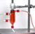 glass flow cell reactor for inline ultrasonication