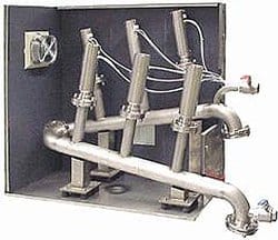 The ultrasonic disintegration of the organic material before digestion improves the biogas production significantly.