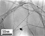 Ultrasonically assisted purification of single-wall carbon nanotubes.