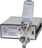 (Haga clic para agrandar!) UIP1000 - dispositivo de ultrasonido para el ultrasonidos de líquidos en el laboratorio o en escala comercial.