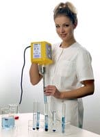 (Click for larger view!) The ultrasonic device UP200H is a ultrasonic device for lab applications, such as homogenizing, dispersing, emulsifying and deagglomerating.