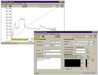 Interface du logiciel UPcontrol