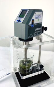 Banisteriopsis caapi extraction using cold water and the sonicator UP400ST. Ultrasonic cold water extraction is a very gentle, yet efficient technique to produce high-quality botanical extracts.