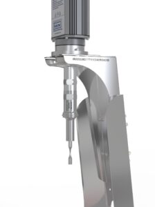 Essais de fatigue axiale portant sur la résistance à la traction et le module d'élasticité à l'aide du sonificateur UIP1000hdT. Les vibrations ultrasoniques à 20 kHz appliquent une contrainte à cycles élevés pour des essais de fatigue rapides. L'éprouvette en haltère permet une mise en place précise des essais de chargement cyclique, facilitant ainsi la caractérisation des échantillons pour les essais de résistance à la traction et l'analyse de la fatigue vibratoire.