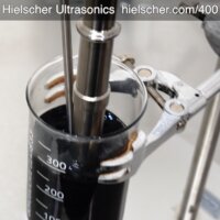 Απολέπιση και διασπορά γραφενίου με χρήση του ηχοβολέα UP400St