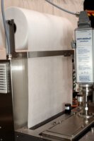 Ултразвучна инлине машина за чишћење УСЦМ700 за бесконачне профиле има филтер од флиса.