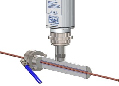 Високо фокусирани ултразвучни таласи омогућавају одличне резултате чишћења током ултразвучног инлине чишћења жице коришћењем Хиелсцхер Ултрасоницс система.