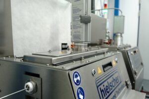 Ultrasonic inline cleaner USCM700 ensures efficient cleaning of tubes such as carbon steel tubes from oils and drawing lubricants
