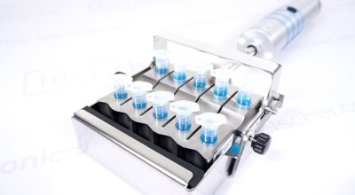 મલ્ટી-ટ્યુબ સોનિકેટર વાયલટ્વીટર 10 ઓટોસેમ્પલર શીશીઓના એક સાથે સોનિકેશન માટે