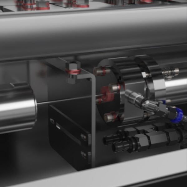 Vodič za žice ultrazvučnog inline čistača DRS2500-4S - Hielscher Ultrasonics