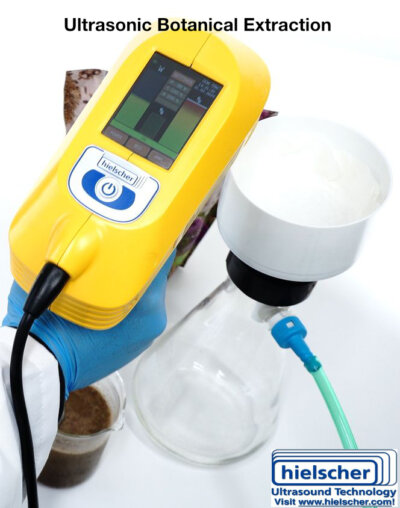 Ultrasonic extraction improves the extraction rate and yields of essential oils